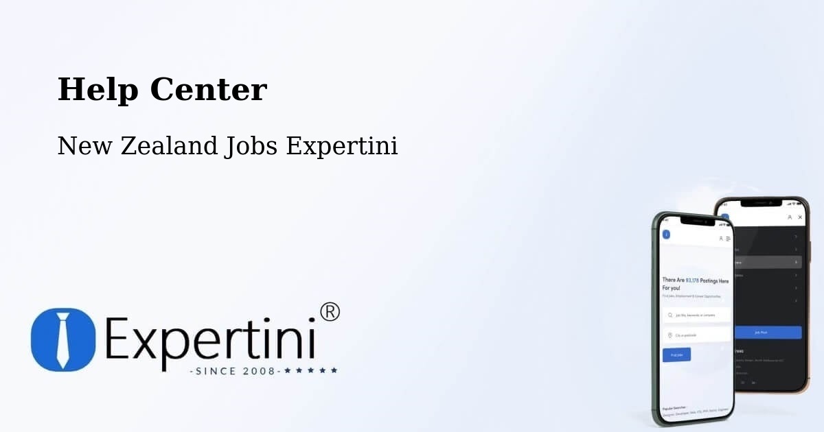 Help Center - New Zealand Jobs Expertini